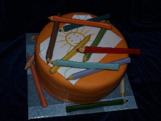 Dort s pastelkami