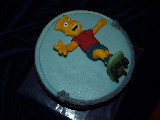 Bart na skateboardu