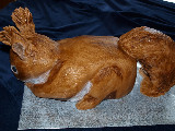 Veverka 3D dort