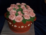 Váza s růžemi