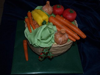 Zelenina v košíku