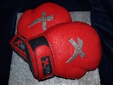 Boxerské rukavice červené